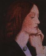 Dante Gabriel Rossetti Portrait of Elizabeth Siddal oil painting on canvas